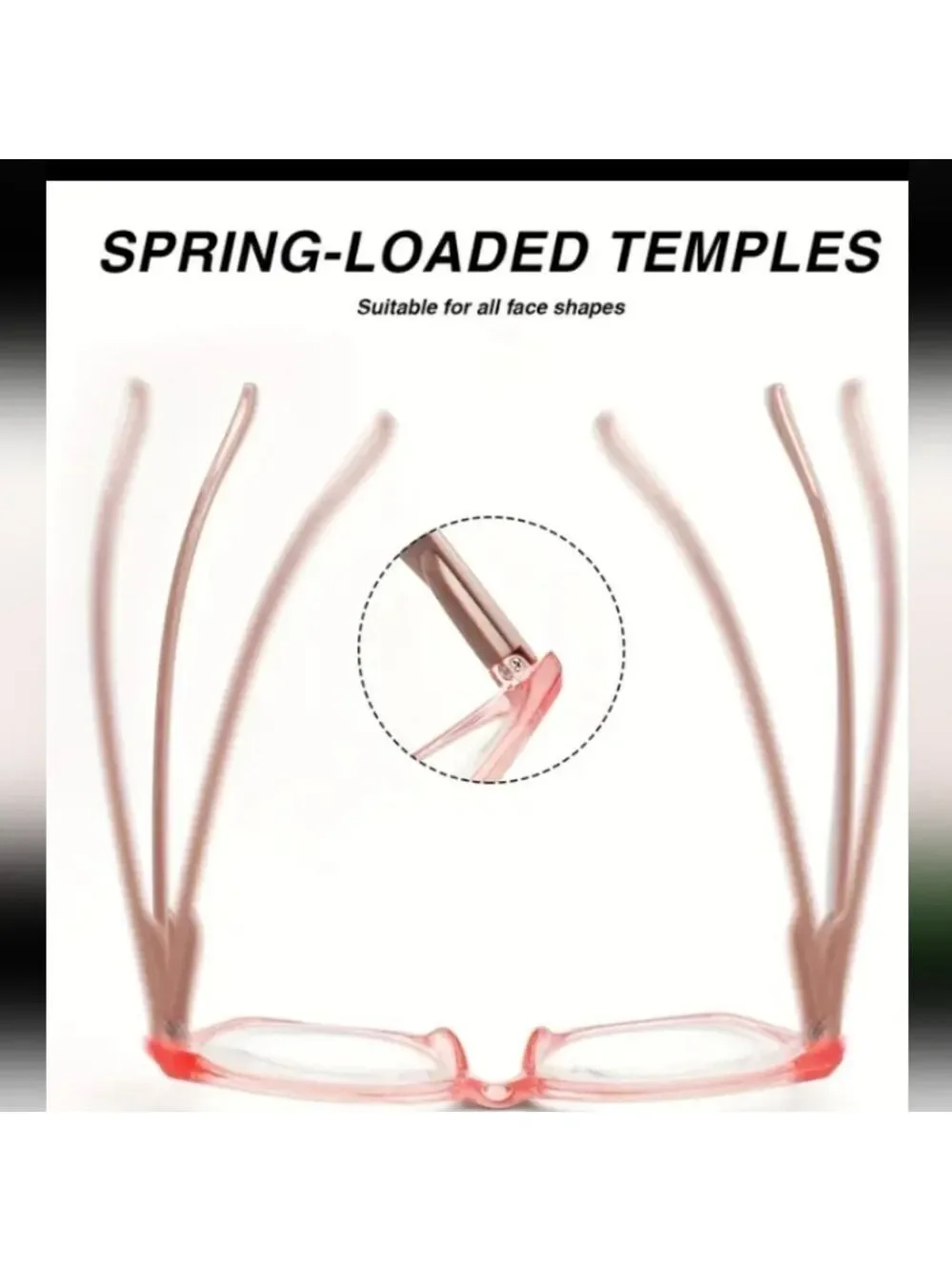 +200 Modern Abstract Oversized Cat eye Readers